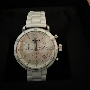 Shinola Canfield Sport 40mm Mother of Pearl